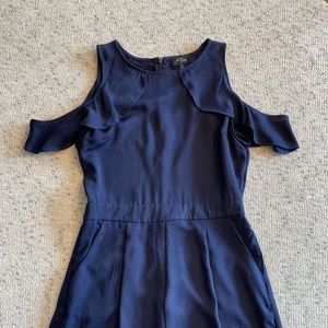 Navy blue romper from Francesca’s.